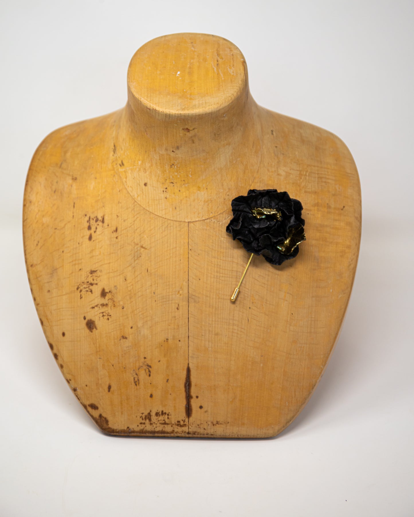Black brooch