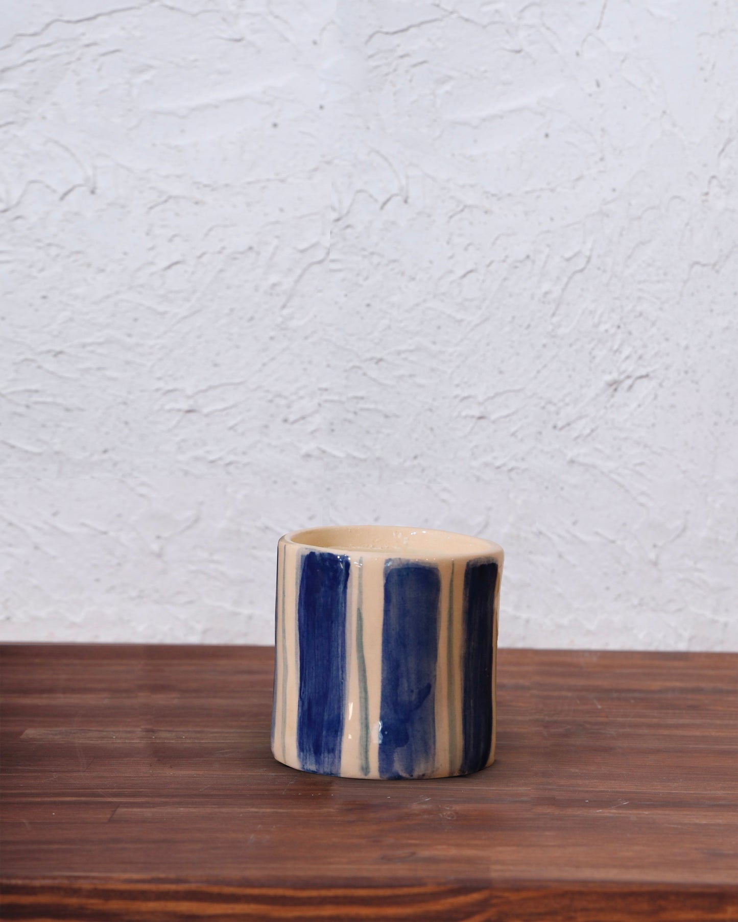 Striped candle small