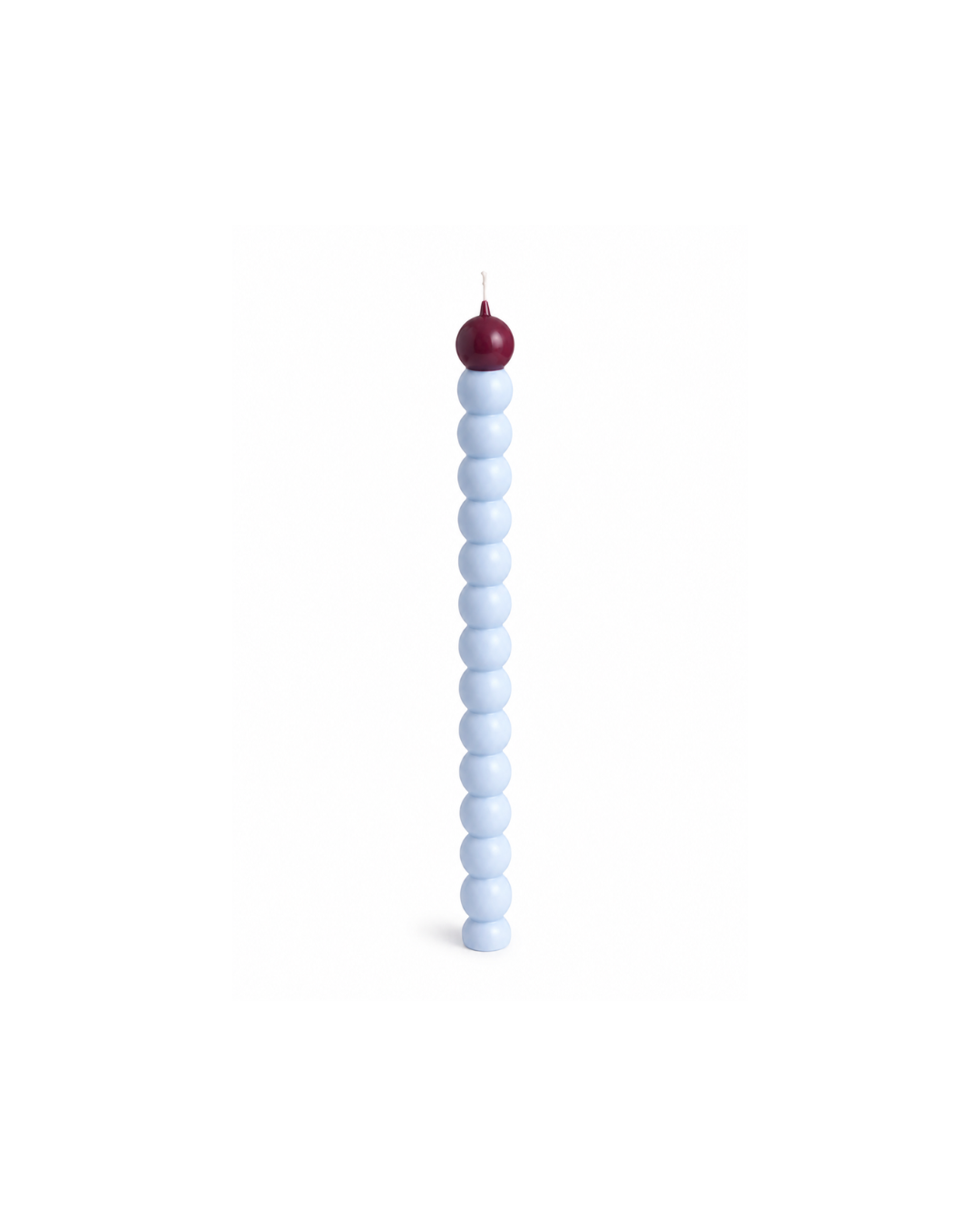 Beaded Pillar Candle – Modern Sculptural Décor Candle