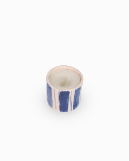 Striped candle small
