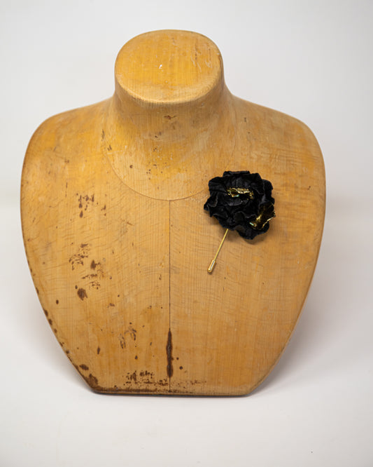 Black brooch