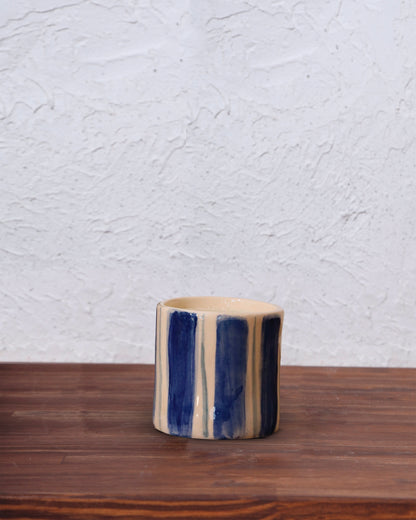 Striped candle small