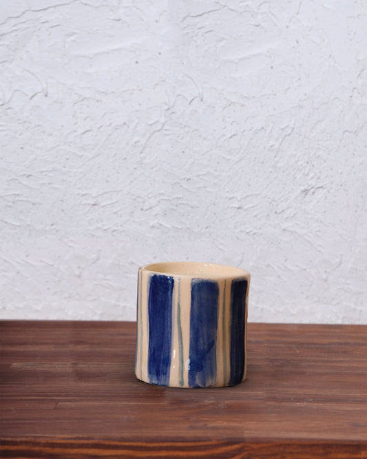 Striped candle small