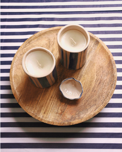 Striped  candle big