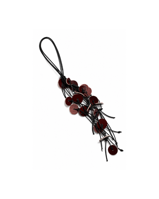 Wine Bouquet Leather Accessory Artistic movement, the poetry of a leather bouquet.