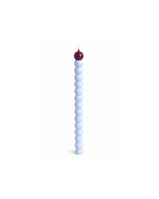 Beaded Pillar Candle – Modern Sculptural Décor Candle