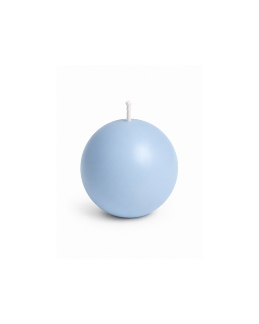 Sphere Ball Candle – Modern Sculptural Décor Candle
