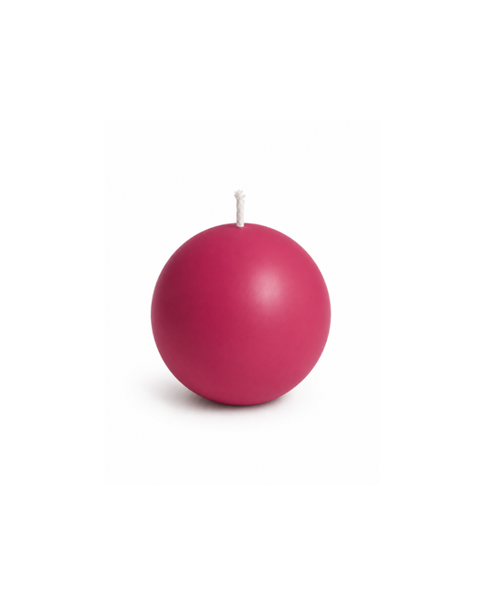 Sphere Ball Candle – Modern Sculptural Décor Candle