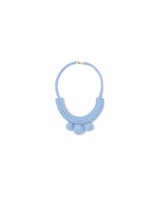 Blue Wild Cherry Necklace