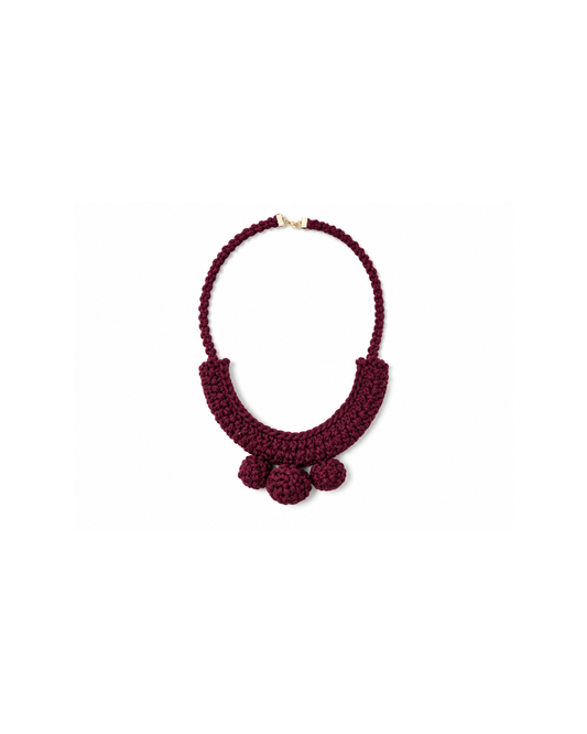 Burgundy Wild Cherry Necklace