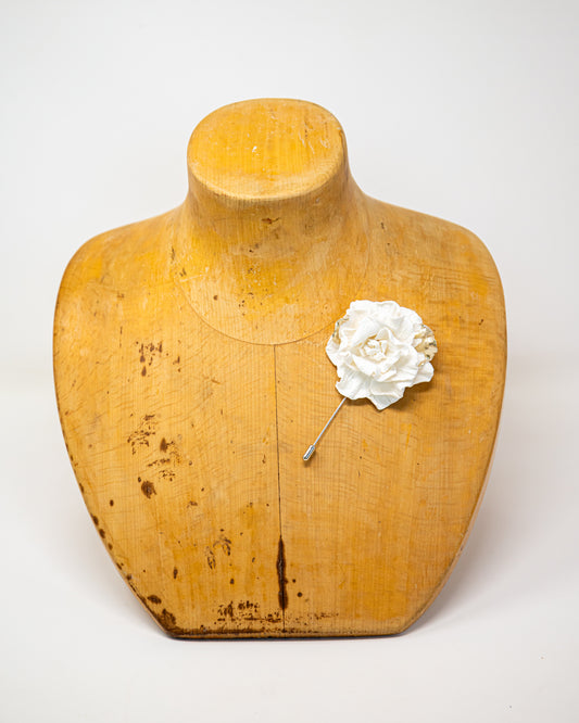 White brooch